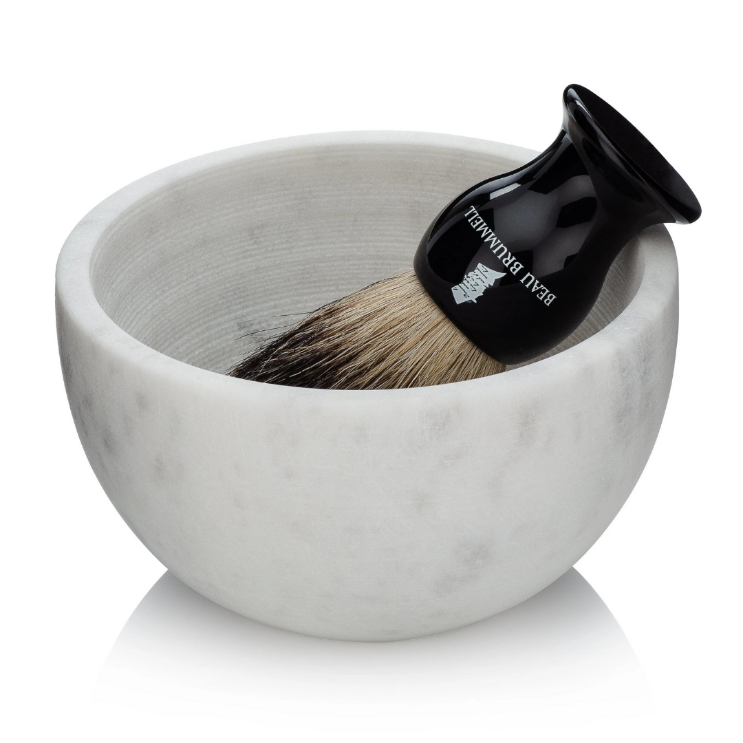 MARBLE SHAVING BOWL