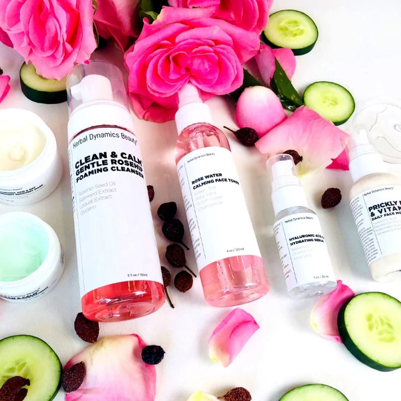 CALMING SKINCARE ROUTINE BUNDLE (SENSITIVE SKIN TYPES)