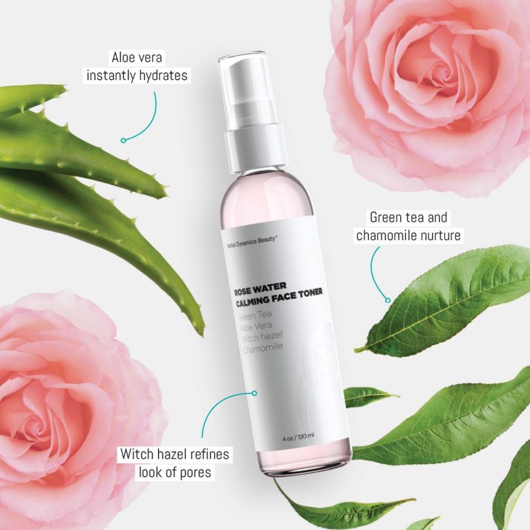 ROSE WATER CALMING FACE TONER