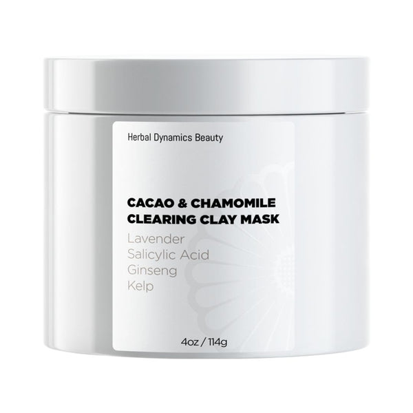 CACAO & CHAMOMILE CLEARING CLAY MASK
