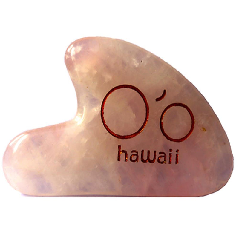 Accessories - O'o Hawaii Rose Quartz Gua Sha Beauty Tool