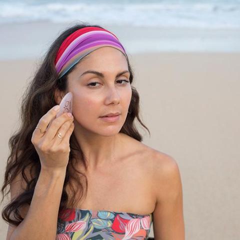 Accessories - O'o Hawaii Rose Quartz Gua Sha Beauty Tool